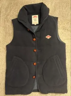 DANTON&BEAMS ダウンベスト ネイビー　38