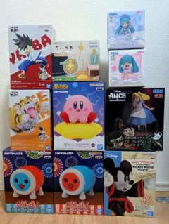 【太鼓の達人/YAIBA/カービィ他】プライズフィギュア10体セットまとめ売り