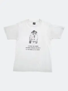 90s STAR WARS R2-D2 tee M 6958