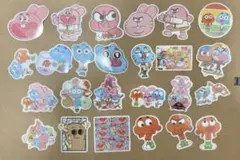 【新品】 おかしなガムボール ステッカー！ 25枚！⑨のサムネイル