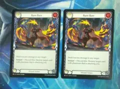 FAB 燃やし尽くし/Burn Bare SEA 英語版2枚