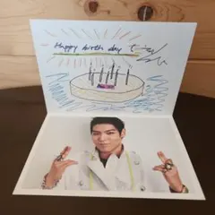 BIGBANG☆日本 ファンクラブ TOPバースデーカード - メルカリ