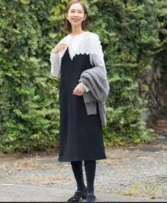 URBAN RESEARCH ROSSO UR TECH ジャンパーワンピース