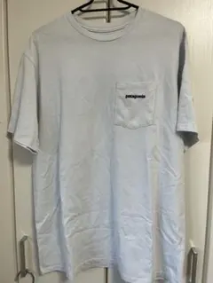 パタゴニア P-6 ロゴ ポケット Tシャツ 38512 WHI S