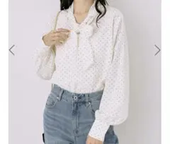 ボウタイブラウス シャツ