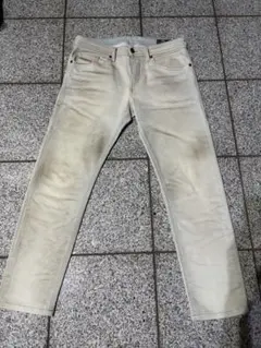 極美品　DIESEL デニムパンツ ライトブルー ダメージ加工　Y2K