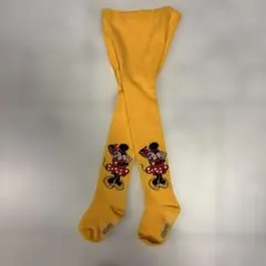 ミニーマウス ベビータイツ イエロー