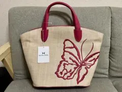 HANAE MORI 蝶柄 トートバッグのサムネイル