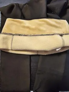 黒　タイツ　裏起毛