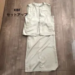 KBF セットアップ　セパレートベストワンピース