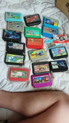 ファミコンソフト16本せっと。
