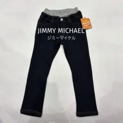 ジミーマイケル　裏シャギー デニムパンツ 120 新品 防寒 ストレッチ