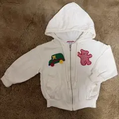 MIKIHOUSE ミキハウス フード付きトレーナー 80-90相当