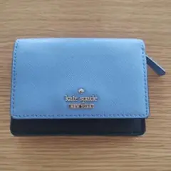 kate spade NEW YORK 二つ折り財布 バイカラー - メルカリ