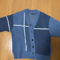 Cathy's closet カーディガン ブルー系 Mサイズのサムネイル