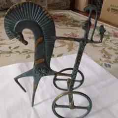 古代ギリシャ風 馬車 オブジェ 置物 アンティーク調 古代ギリシャ風 馬車 オブジェ 置物 アンティーク調 - メルカリ