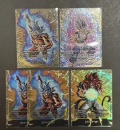 エナジーマーカー 5枚セット ドラゴンボールフュージョンワールド パラレル