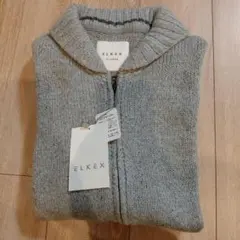 aranWOOLLEN MILLSネイビー ジッパー付きセーター 希少 - メルカリ