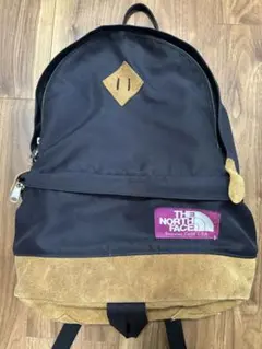 THE NORTH FACE バックパック 黒　パープルレーベル　リュック