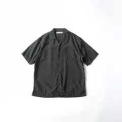 Tommy Bahama トミーバハマ 半袖開襟シルクシャツ 黒 Mのサムネイル
