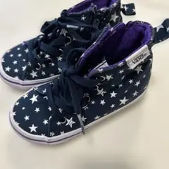 VANS 星柄 ハイカットスニーカー
