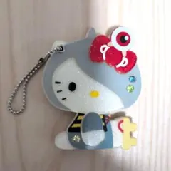 ハローキティ ゲゲゲの鬼太郎 コラボ ミラーキーホルダー