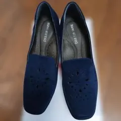 COULEUR VARIE パンプス ネイビー 23.5cmのサムネイル