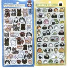 正規品 クーリア 和柄 ボンボンドロップシール 日本犬　柴犬　犬　おにぎり