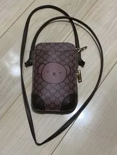 クマ　デザイン ショルダーバッグ