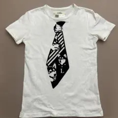 LIMIfeu ネクタイ柄プリントTシャツ　Ｓサイズのサムネイル