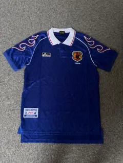 日本代表 1998 サッカー ユニフォームアシックスSサイズのサムネイル