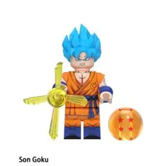 レゴ互換 ドラゴンボール キャラクター孫悟空 <Z>1体　ミニフィグ