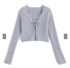 トップス　GRL ライトブルー