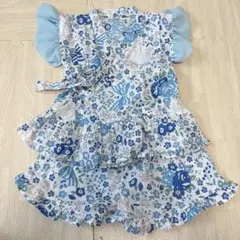 美品！120フリル甚平 キャサリンコテージ
