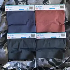 UNIQLOエアリズムシームレスボクサーブリーフLサイズ4枚セット売り