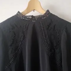 ブラウス 長袖 レース