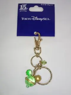 ディズニーシー 15周年 ライトキーチェーン