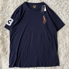 【未使用•タグ付✨】ポロラルフローレン ビッグポニー Tシャツ 現行 紺 XL