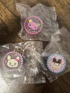 たまごっち　ガチャガチャ　手作りおやつチャーム3点セット