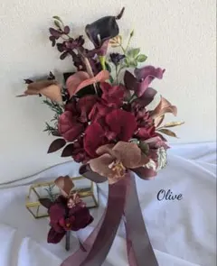 ブーケ＆ブートニア　結婚式　ウェディング