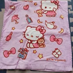 ハローキティ ピンクタオル