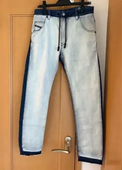 DIESEL スリムフィットデニム ライトブルー/ダークブルー