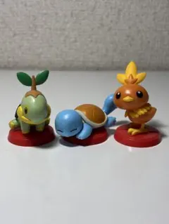 ポケットモンスター　旅立ちの3匹　チョコエッグ　ゼニガメ　アチャモ　ナエトル