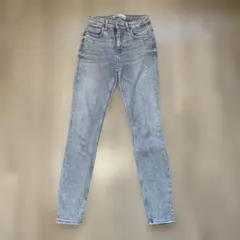 ZARA ダメージデニム　スキニーパンツ　34サイズ
