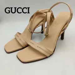 GUCCI グッチ ミュール ヒールサンダル - メルカリ