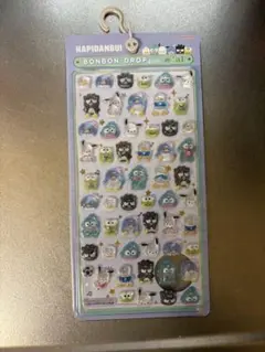 国内正規品　サンリオボンボンドロップシールミニ　はぴだんぶい