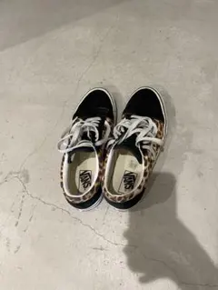 VANS オールドスクールレオパード柄 スニーカー 26.5cm