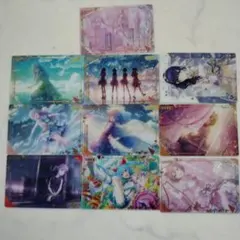 アニメキャラクター ブロマイド 10枚セット