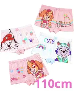 【新品・未使用】パウパトロール キッズ　110cm ボクサーパンツ 4枚組