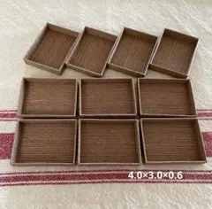 ミニチュアトレー　5.0×3.0×0.6